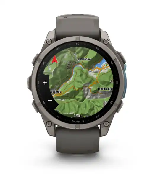 Garmin fēnix 9 Pro navig&aacute;ci&oacute; &eacute;s t&eacute;rk&eacute;pez&eacute;s