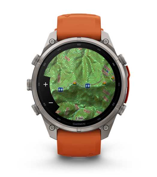 Garmin fēnix 9 Pro navigáció és térképezés