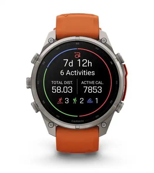 Garmin Epic aktivitás-történet funkció