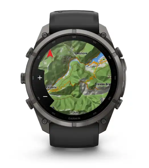 Garmin fēnix 9 Pro navigáció és térképezés