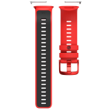 Polar Vantage V2 red-black szilikon óraszíj M-L