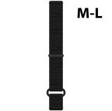 Polar Quick 20mm Nylon-Hook Textil Black óraszíj M-L