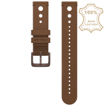 Polar Quick 20mm barna bőr M/L óraszíj