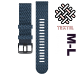 Polar wrist band 22MM PET Blue Paracord M/L 