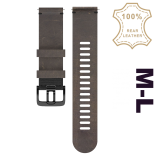 Polar wrist band 20MM Leather Black M/L