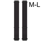 Polar Quick 20mm Nylon-Hook Textil Black óraszíj M-L