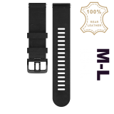 Polar wrist band 20MM Leather Black M/L