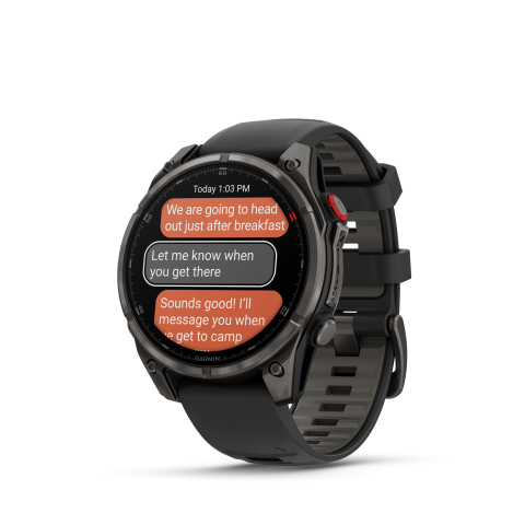 Garmin Fenix 8 Pro – 47 mm, AMOLED Sapphire Carbon Gray DLC