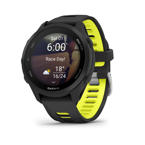 Garmin Forerunner 170 Music Black / Amp yellow	010-03920-10