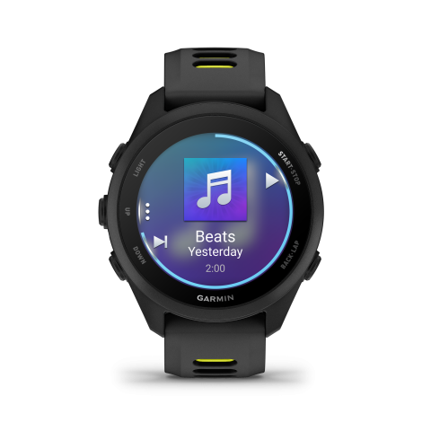 Garmin Forerunner 170 Music Black / Amp yellow	010-03920-10