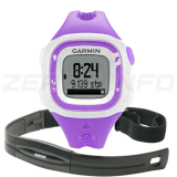GARMIN Forerunner 15 Violet/White Bundle 