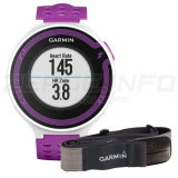 GARMIN Forerunner 220 White-Violet BUNDLE
