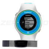 Garmin Forerunner 610 White/blue/green Bundle 
