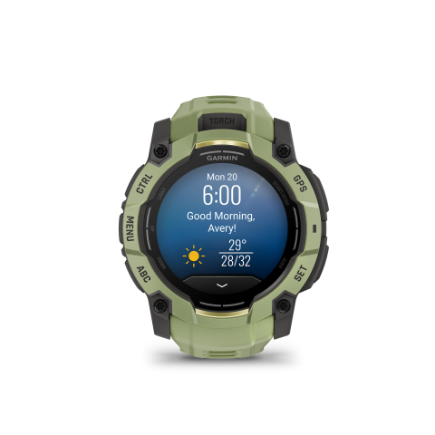 Garmin Instinct 3 – 50mm, AMOLED Fern Green