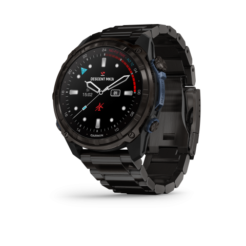 Garmin Descent™ Mk3i okosóra - 51mm carbon Grey DLC Titán DLC szíjjal	010-02752-14