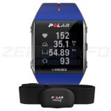 POLAR V800 GPS HR BLUE Red