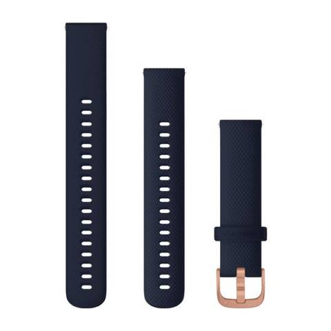 Quick Release Bands (18mm)
Navy with Rose Gold Hardware | 010-12924-33