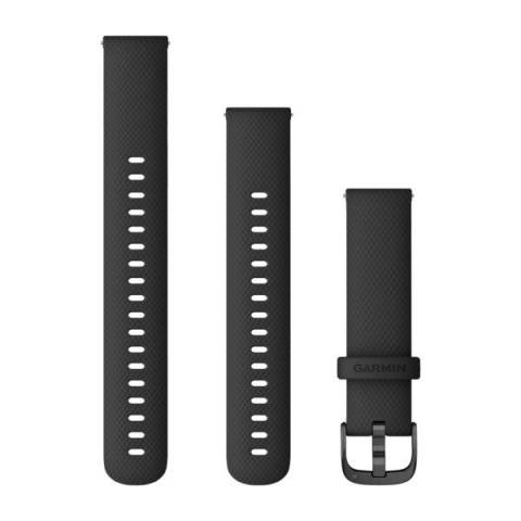 Quick Release Bands (18mm)
Black with Slate Hardware | 010-12932-01