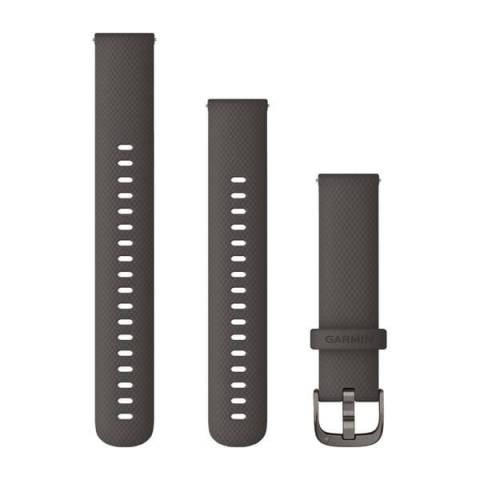 Quick Release Bands (18mm)
Graphite with Slate Hardware | 010-12932-0E