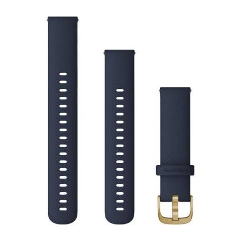 Quick Release Bands (18mm)
Blue with Light Gold Hardware | 010-12932-0A