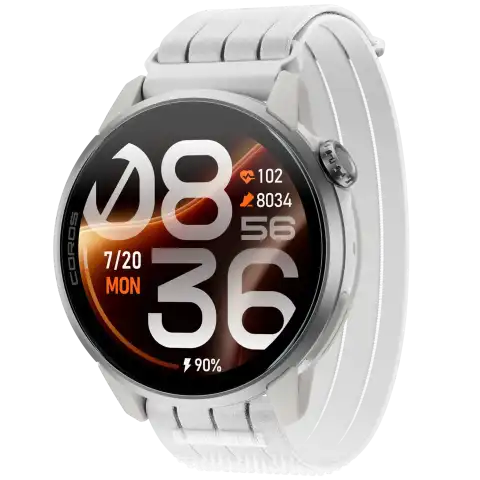 Coros Pace 4 Pro - fehér, textil szíjas