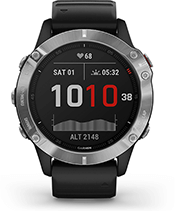 fēnix 6 with expedition mode screen