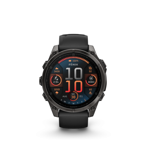 Garmin Fenix 8 Amoled 47mm Sapphire Carbon Gray DLC	010-02904-21