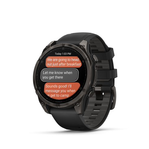 Garmin Fenix 8 Amoled 47mm Sapphire Carbon Gray DLC	010-02904-21