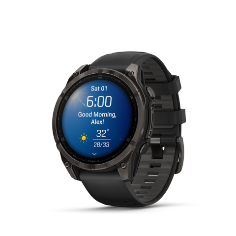 Garmin Fenix 8 Amoled 47mm Sapphire Carbon Gray DLC	010-02904-21