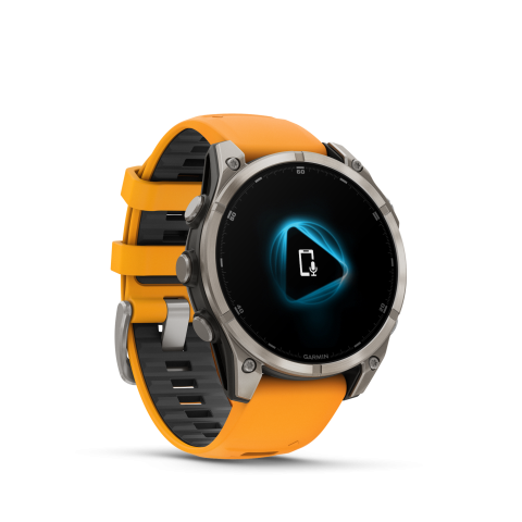 Garmin Fenix 8 Amoled 47mm Sapphire Titan Orange	010-02904-11