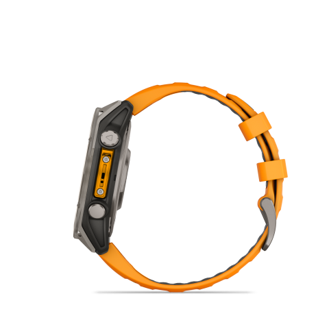 Garmin Fenix 8 Amoled 47mm Sapphire Titan Orange	010-02904-11