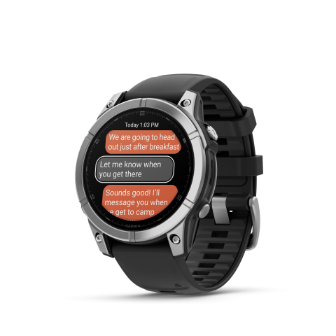 Garmin Fenix E 47mm Stainless Steel/ Graphite | 010-03025-00