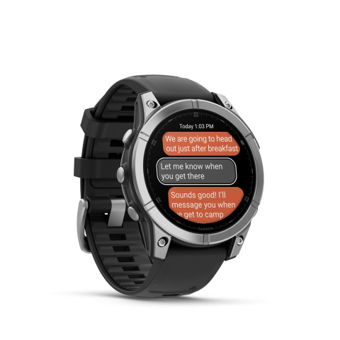 Garmin Fenix E 47mm Stainless Steel/ Graphite | 010-03025-00