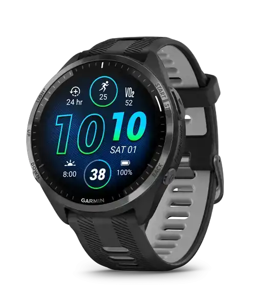 Garmin Forerunner 965 fekete kivitelben