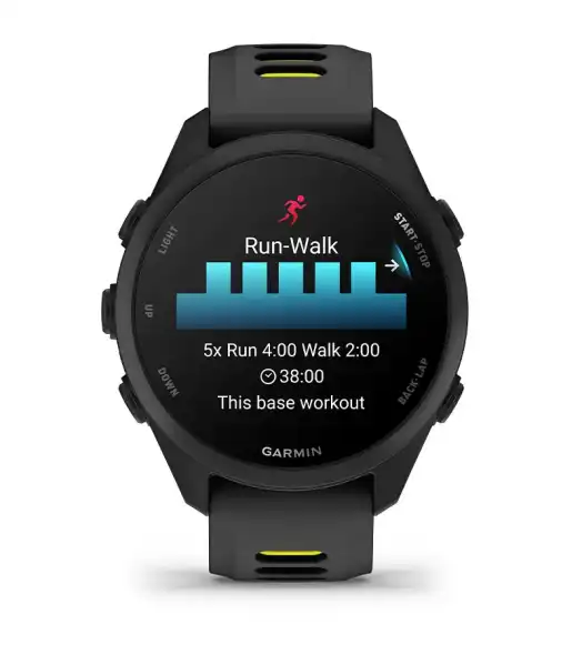 Garmin Forerunner 170 kijelzőn napi javasolt edz&eacute;s