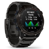 Garmin Descent™ Mk3i okosóra - 51mm carbon Grey DLC Titán DLC szíjjal