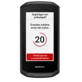 Garmin Edge Explore 3 – segítségkérés indítása, visszaszámlálás az értesítés elküldéséig.