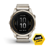 Garmin Epix Pro Sapphire (42mm) Soft Gold, nylon óraszíjjal (exclusive)