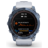 Garmin Fenix 7X Sapphire Solar ásványkék DLC Titán