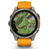 Garmin Fenix 8 Amoled 47mm Sapphire Titan Orange