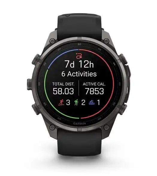 Garmin Epic aktivit&aacute;s-t&ouml;rt&eacute;net funkci&oacute;