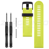 Garmin Fénix 3 silicone Green óraszíj 26mm