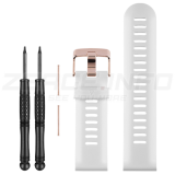 Garmin Fénix 3 silicone White óraszíj 26mm
