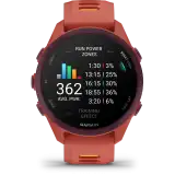 Garmin Forerunner 170 Music – pirosas rózsaszín, pirosas rózsaszín/mangó szíj