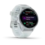 Garmin Forerunner 570 – 42mm, felhőkék alumínium / áttetsző törtfehér-felhőkék szilikonszíj