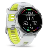 Garmin Forerunner 970 Titanium Whitestone 