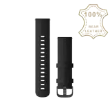 Garmin Quick Release 22mm Black bőr óraszíj