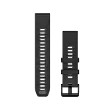 Garmin QuickFit 22mm szilikon Black/Pebble Gray óraszíj