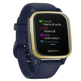 Garmin Venu SQ MUSIC Navy Gold
