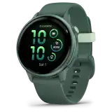 Garmin vívoactive® 6 Metallic Jasper Green